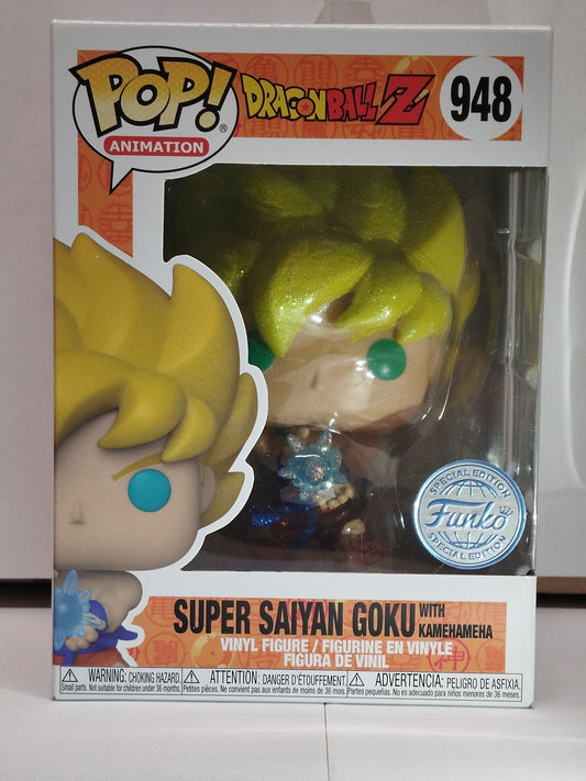 Funko POP! Dragon Ball Z: SS Goku w/Kame (948) exm dglt