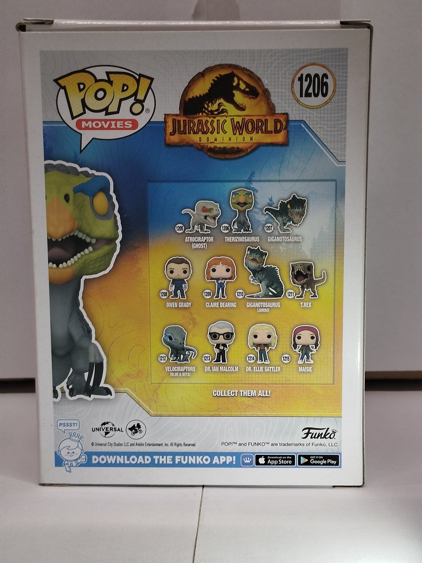 Funko POP! Jurassic World Dominion: Therizinos (1206)