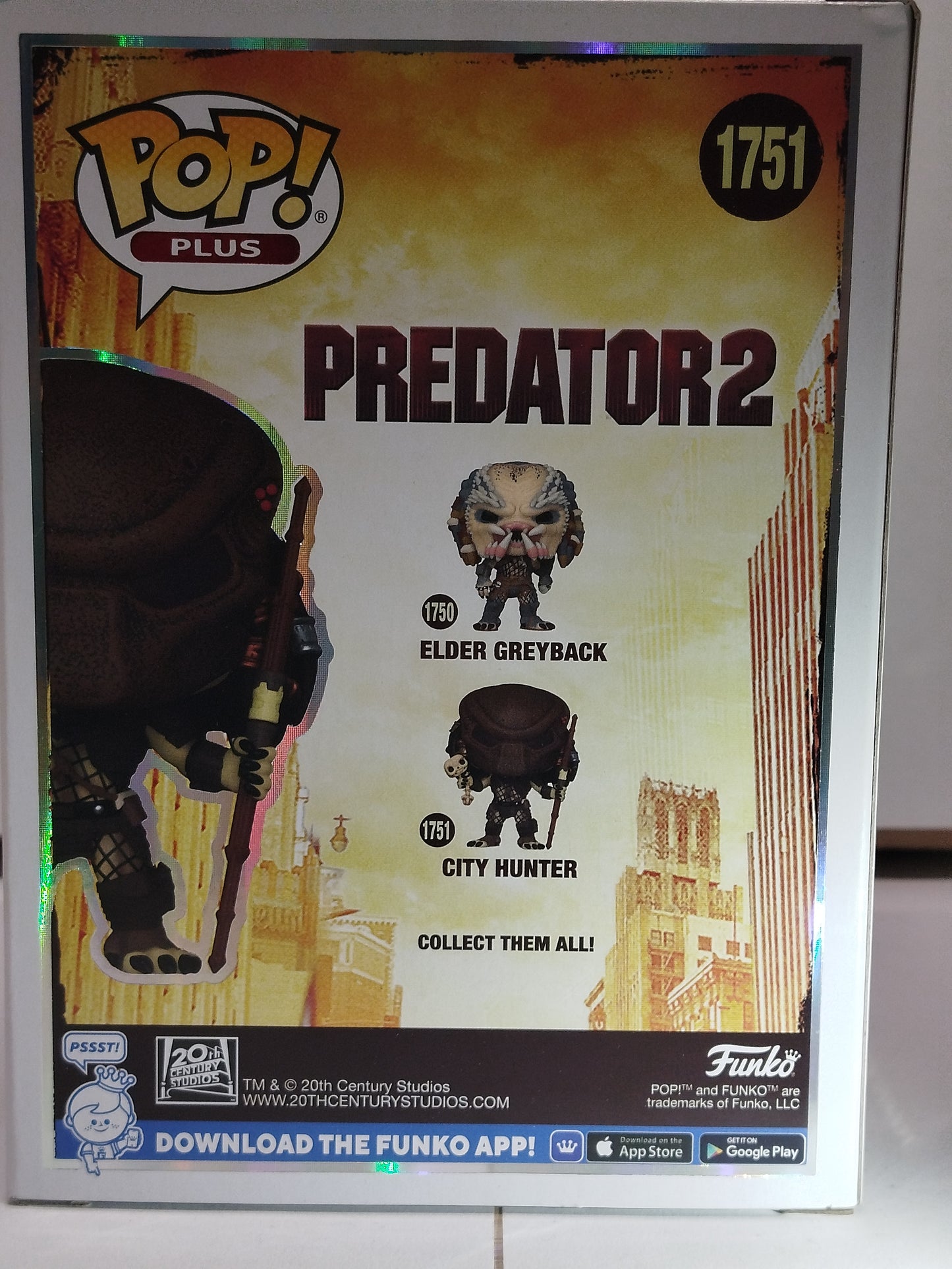 Funko POP! Predator 2: City Hunter (1751)