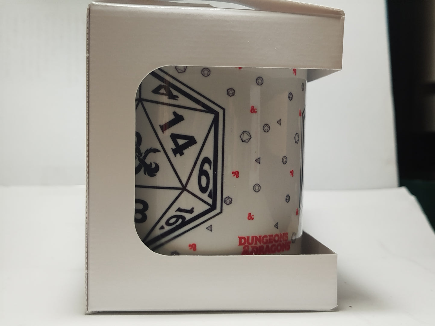 Dungeons & Dragons Tazza 320ml Subli: D20