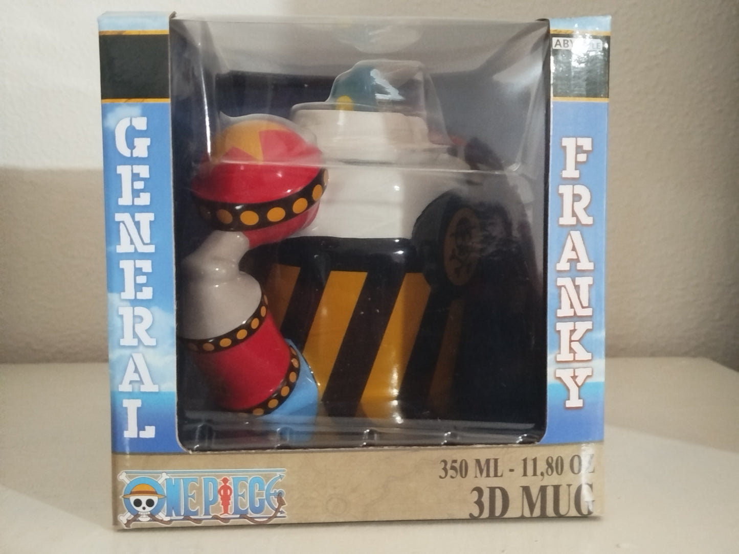 One Piece Tazza 3D 350ml: Iron Pirate Franky Shogun Abystyle