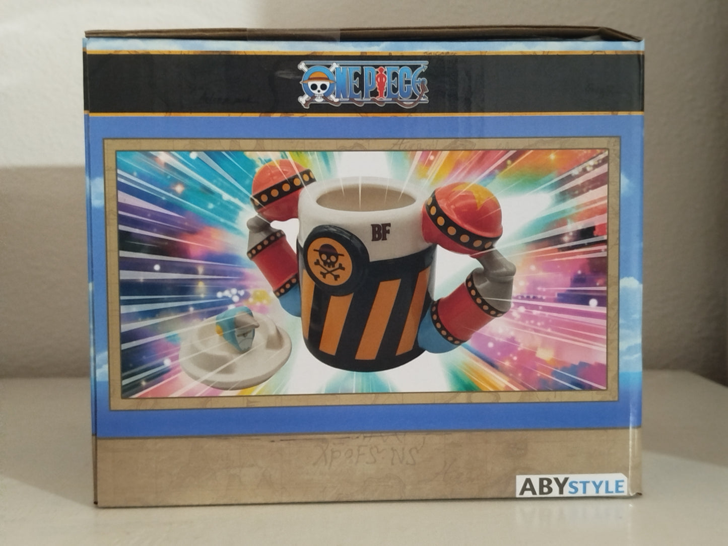 One Piece Tazza 3D 350ml: Iron Pirate Franky Shogun Abystyle