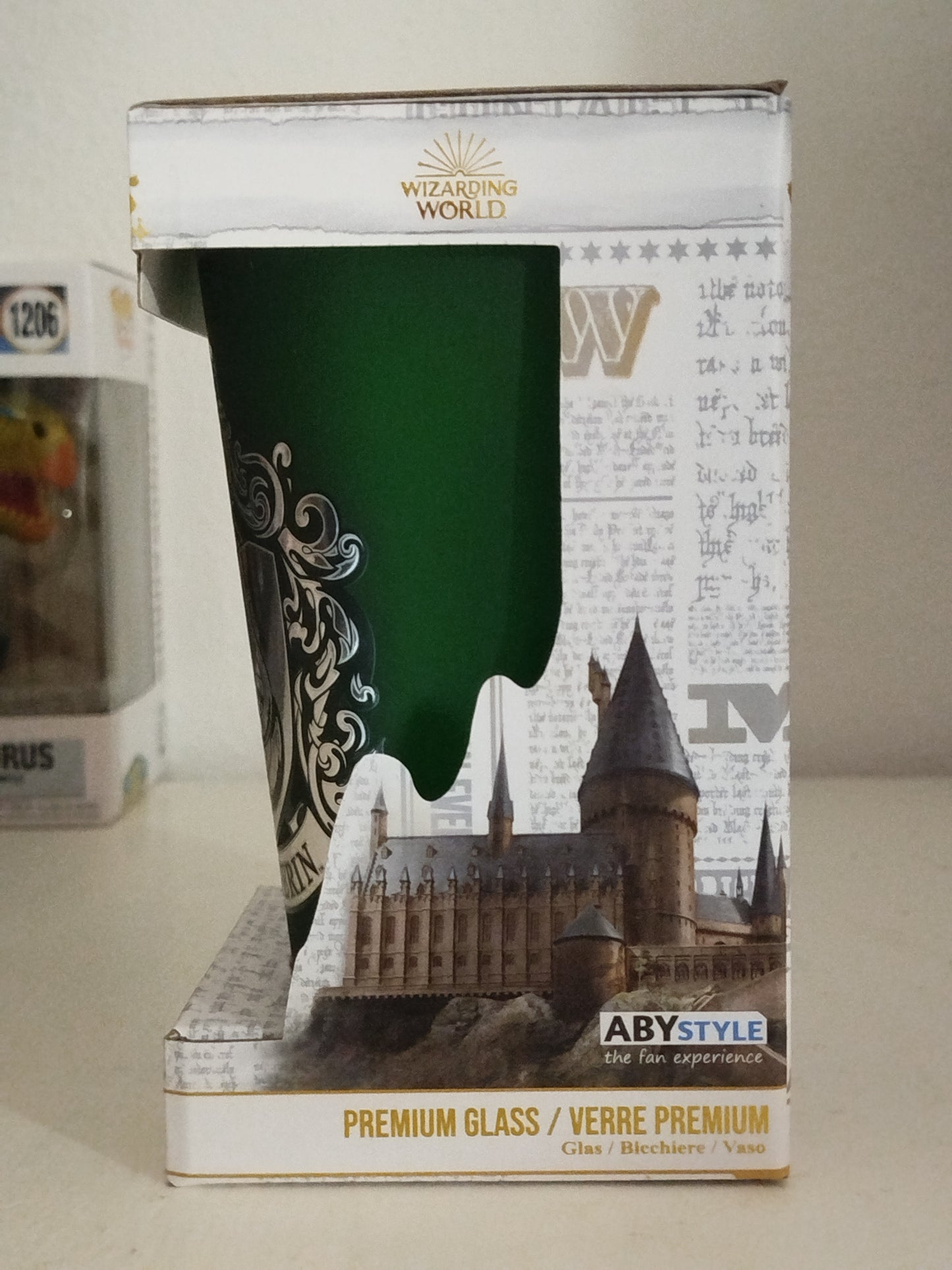 Prenium Glass Harry Potter Slyterin  400ml Abystyle