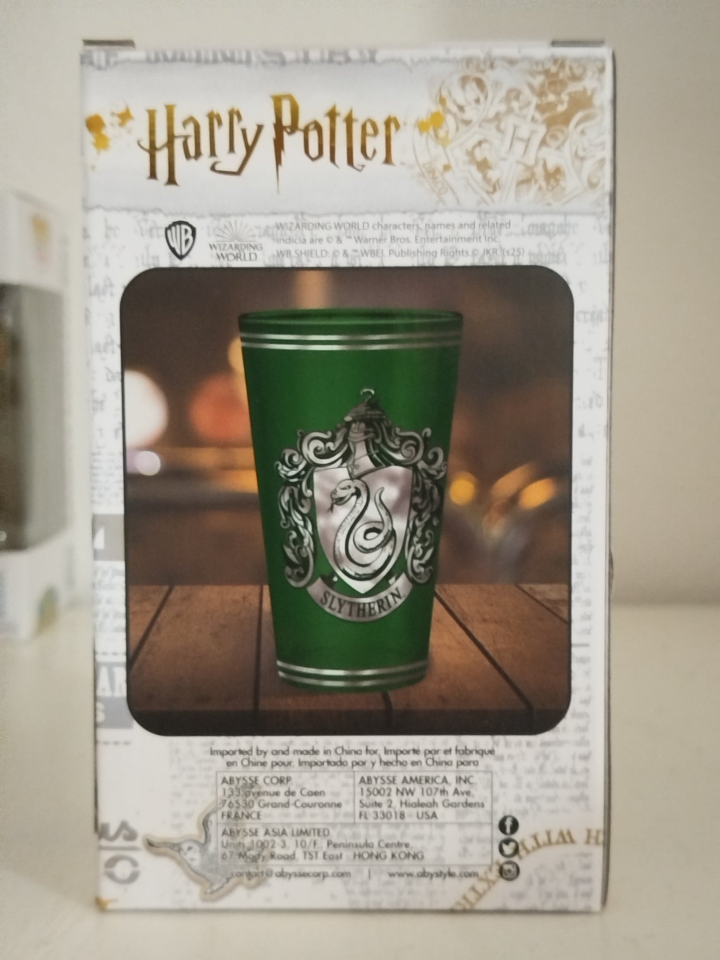 Prenium Glass Harry Potter Slyterin  400ml Abystyle