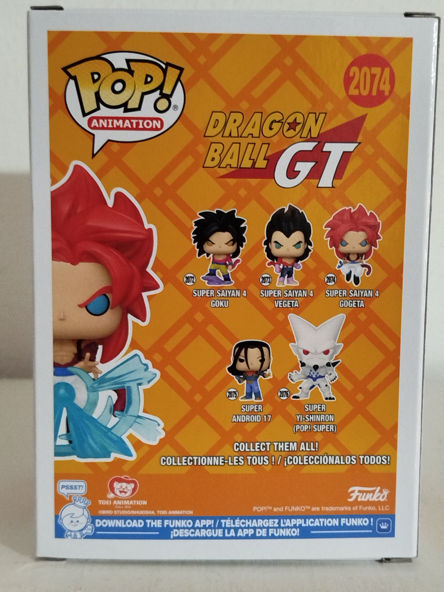 Funko POP! Dragon Ball GT: SS4 Gogeta (2074) Chase