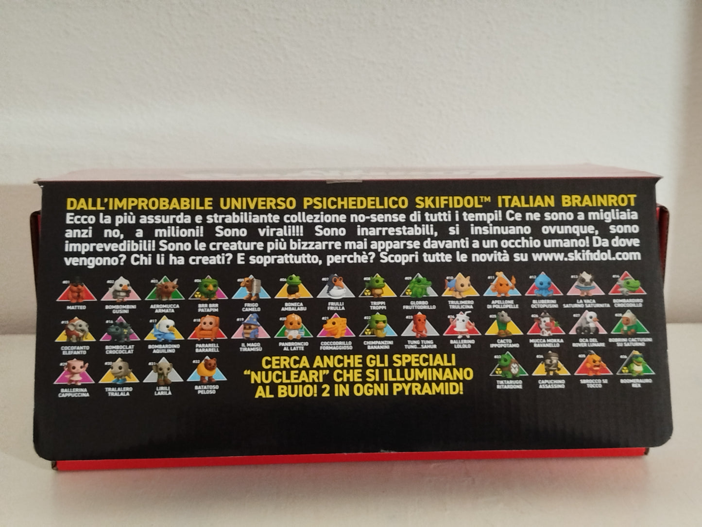 Case Skifidol It Brainrot Piramide (3PZ)